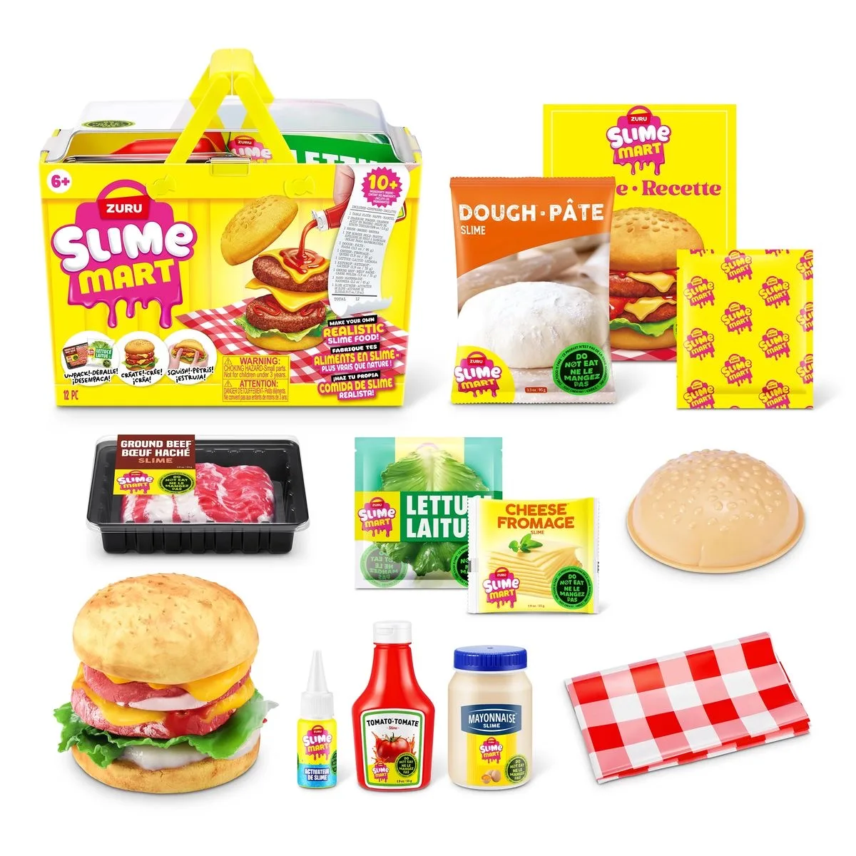 Slime de hamburguesa
