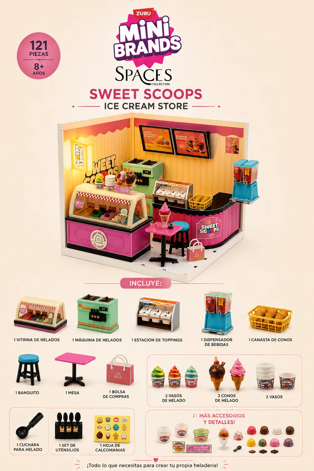 SPACES COLLECCION ICE CREAM STORE